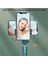 Işıklı Beyaz 2023 Yeni Selfie Çubuğu Bluetooth Kablosuz Uzaktan Kumanda Dolgu Işığı ile Selfie Katlanabilir Monopod Tripod Cep Telefonu Tutucusu Için (Yurt Dışından) 5
