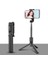 Siyah Çok Fonksiyonlu Kablosuz Bluetooth Özçekim Çubuğu Tripod Uzaktan Özçekim Uzatılabilir Katlanabilir Monopod Iphone Eylem Kamera Için (Yurt Dışından) 1