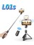 Siyah L01S Tripodlu Bluetooth Selfie Çubuğu Plastik Alaşım Kendinden Yapışkanlı Selfie Çubuğu Telefon Akıllı Telefon Iphone Samsung Huawei Için Selfie Çubuğu (Yurt Dışından) 2
