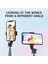 L10 Siyah Ruzsj L10 Mini Taşınabilir Selfie Çubuğu Monopod Tripod iPhone 12 Pro Max Uygun Huawei Xiaomi Gimbal Akıllı Telefon (Yurt Dışından) 5