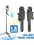 Tripod Yeni 160MM Bluetooth Selfie Çubuğu Tripod Gopro Aksiyon Kameraları Akıllı Telefonlar Selfie Işığı Için Dolgu Işığı ile Katlanabilir Monopod (Yurt Dışından) 3