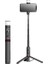 Q12S Siyah Dolgu Işığı Xaiomi Tripod Telefon Selfie Çubuğu Tripod Dolgu Işığı Katlanır Alüminyum Alaşım Mini Telefon Tutucu Kablosuz Bluetooth Selfie Sopa (Yurt Dışından) 1