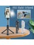 Siyah Kablosuz Selfie Çubuğu LED USB Şarjlı Selfie Çubuğu Tüm Cep Telefonları Için Selfie Modelleri Teleskopik Bluetooth Uyumlu (Yurt Dışından) 2