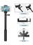 Klipsli Gümüş Monopod Tripod Gopro Sopa Için Teleskop Uzatılabilir Baton Selfie El Sophie Gopro Hero 3 Için Montaj Çubukları (Yurt Dışından) 5