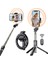 Q07-BLACK Selfie Halka Işık Selfie Çubuğu Tripod Halkalı Telefon Kılıfı Tutucu Taşınabilir Takısız Kısılabilir LED Halka Işık (Yurt Dışından) 1