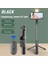 Siyah 2022 Yeni Bluetooth Kablosuz Selfie Çubuğu Mini Tripod Uzatılabilir Monopod, Ios Android Telefon Için Dolgu Işığı ile Uzaktan Deklanşör (Yurt Dışından) 1