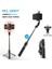 Stil F LED Selfie Çubuğu Gimbal Sabitleyici Tripodlu Telefon Tutucu Mobil Standı Eylem Kamera LED Işık Cep Akıllı Telefon Monopod Fotoğraf (Yurt Dışından) 1