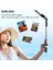Siyah Bfollow 3 In 1 Selfie Çubuğu Tripod Kablosuz Bluetooth Cep Telefonu Tutucu iPhone Samsung Huawei Için El Video Çekim Vlog (Yurt Dışından) 5