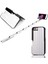 Siyah 3in1 Selfie Çubuğu W/alüminyum Kapaklı Iphone 8/7/6s Artı Iphone 6s Için Kılıflı Bluetooth Uzaktan Deklanşörlü Katlanabilir Selfie (Yurt Dışından) 2