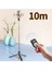 Selfie Çubuğu 1 Kablosuz Bluetooth Selfie Çubuğu 1700MM Çift Dolgu Işığı ile Gopro Aksiyon Kameraları Için Katlanabilir Tripod Monopod Akıllı Telefon (Yurt Dışından) 5