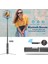 Siyah Ayarlanabilir Selfie Sopa Tripod El Gimbal Sabitleyici Telefon Tutucu Teleskopik Çubuk Akıllı Telefon Tripod Dolgu Işığı ile (Yurt Dışından) 5