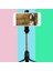 Pembe Kablosuz Bluetooth Selfie Çubuğu Taşınabilir Telefon Standı 360 ° Dönen Canlı Tripod M5TD (Yurt Dışından) 2