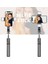 Siyah Ty-C Fangtuosı 2023 Yenı Uzun Selfie Çubuğu Tripod Bluetooth Deklanşör Dolgu Işığı Paslanmaz Çelik Monopod iphone Huawei Için (Yurt Dışından) 2
