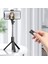 Sty A Beyaz LED Tripodlu LED Işık Selfie Çubuk Halkası Cep Telefonu Cep Akıllı Telefon Tutucu Standı Monopod Bluetooth Teleskopik Uzatılabilir (Yurt Dışından) 2