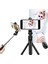 Siyah 3'ü 1 Arada Uzatılabilir Selfie Çubuğu Tripod Standı Akıllı Telefon Tutucu Iphone 13 12 11 Pro Video Kaydı Için Çıkarılabilir Kablosuz Uzaktan Kumanda (Yurt Dışından) 4