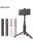 Siyah Kırmızı Kablosuz Bluetooth Uyumlu Selfie Çubuğu Uzatılabilir Monopod Uzaktan Kumanda Gimbal Çubuk Tripod iPhone 14 Xiaomi 13 Huawei (Yurt Dışından) 3
