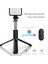Stil A Siyah Tripodlu LED Yok LED Işık Selfie Sopa Halkası Cep Telefonu Cep Akıllı Telefon Tutucu Standı Monopod Bluetooth Teleskopik Uzatılabilir (Yurt Dışından) 3