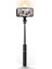 LED Işıklı Siyah Cool Dıer Yeni Kablosuz Bluetooth Selfie Çubuğu Katlanabilir Genişletilebilir Tripod Monopod iPhone Android Telefon Için LED Dolgu Işığı ile (Yurt Dışından) 1