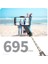 Q08 Temel Katlanabilir Bluetooth Selfie Çubuğu iPhone 12 11 Samsung S21 Xiaomi Kablosuz Kendinden Yapışkanlı Mini El Uzatılabilir Selfie Çubuğu (Yurt Dışından) 5
