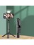 Işıklı Siyah Fgclsy Q02S Yeni Selfie Çubuğu Bluetooth Kablosuz Uzaktan Kumanda Dolgu Işığıyla Selfie Akıllı Telefonlar Için Katlanabilir Monopod Tripod (Yurt Dışından) 5