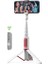 Beyaz Blitzwolf Hepsi Bir Arada Taşınabilir Bluetooth Uyumlu Selfie Çubuğu Gizli Telefon Kelepçesi, Android Ios Telefon Için Geri Çekilebilir Tripod ile (Yurt Dışından) 1