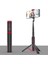 Siyah Kırmızı Bonola Bluetooth Telefon Selfie Çubuğu Sağlam Gizli Tripod El Selfie Çubuğu Hafif Mobil Canlı Yayın Braketi Uzaktan (Yurt Dışından) 1