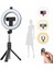 Geyik Kulak Halkası Işık 4 In 1 Selfie Sopa Tripod Standı Kablosuz Bluetooth Uzaktan El Akıllı Telefon IPhone Huawei Xiaomi Için LED Halka Işık (Yurt Dışından) 2