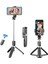 Taşınabilir Tripod Selfie Sopa Cep Telefonu Fotoğraf Çekme Canlı Yayın Şarj Edilebilir Bluetooth Uzaktan Kumanda Tripod Standı Kutup (Yurt Dışından) 1