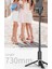 Beyaz Hotsale Q12 Cep Telefonu Bluetooth Uyumlu Selfie Çubuğu Tripod Taşınabilir Çok Fonksiyonlu Canlı Yayın Braketi (Yurt Dışından) 5