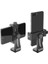 Siyah Neewer Akıllı Telefon Tutucu Dikey Braket ile 1/4 "tripod Montajlı Telefon Klip Tripod Adaptörü iPhone Telefonlar Için 1.9-3.9 Inç (Yurt Dışından) 1