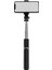 Siyah Q02 Çok Fonksiyonlu Streç 103 cm Bluetooth Tripod Selfie Sopa Akıllı Telefon Tripod Için Uzaktan Sopa (Yurt Dışından) 5