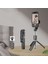 Siyah L02 Mini Selfie Çubuğu Tripod Alüminyum Telefon Tripod iPhone Android Gopro Eylem Kamera Için Ayrılabilir Bluetooth Uzaktan ile Standı (Yurt Dışından) 1
