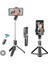 Sty A Siyah LED Selfie Çubuğu ve Tripodlu Gimbal Sabitleyici Aksiyon Kameralı Telefon Için LED Işık Mobil Hücre Tutucu Stand Akıllı Telefon Monopod Monope (Yurt Dışından) 2