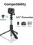 Kamerayı Kullanabilir Roreta Mini Uzatılabilir 4'ü 1 Arada Selfie Çubuğu Tripod, Kablosuz Uzaktan Kumandalı - Gopro Sjcam Kamera Için 360° Döndürülebilir Telefon Standı Tutucu (Yurt Dışından) 5