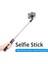 Siyah 3'ü 1 Arada Kablosuz Bluetooth Selfie Çubuğu Hafif Tripod Uzaktan Kumandalı Taşınabilir Katlanabilir Monopod El Selfie Çubuğu (Yurt Dışından) 2