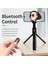 Siyah 3'ü 1 Arada Kablosuz Bluetooth Selfie Çubuğu Hafif Tripod Uzaktan Kumandalı Taşınabilir Katlanabilir Monopod El Selfie Çubuğu (Yurt Dışından) 5