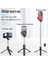 H1S Siyah Selfie Çubuklarıtaşınabilir Kablosuz Bluetooth Uyumlu Katlanabilir Mini Tripod, Iphone Xiaomi Huawei Için Dolgu Işığı Uzaktan Deklanşör ile (Yurt Dışından) 3