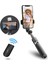 L03S Siyah L03S Yeni 4 In1 Kablosuz Bluetooth Selfie Çubuğu LED Dolgu Işığı ile Ios Android Telefon Için Katlanabilir Tripod Uzatılabilir Monopod (Yurt Dışından) 5