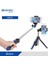MK10 Turuncu Benro MK10 Cep Telefonu Için Taşınabilir Tripod Bluetooth Selfie Sopa Uzaktan Kumanda Telefon Çubuğu ile Huawei iPhone Android (Yurt Dışından) 2
