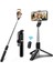 Kablosuz Uzaktan Kumandalı Siyah Selfie Çubuğu Tripod, Mini Uzatılabilir 4'ü 1 Arada Selfie Çubuğu - 360 Döndürme Telefon Standı Tutucu Telefon Için Tripod (Yurt Dışından) 2