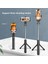 Beyaz Bluetooth Kablosuz Selfie Çubuğu Mini Tripod Ios Android Telefon Canlı Yayın Için Dolgu Işığı ile Uzatılabilir Uzaktan Deklanşör (Yurt Dışından) 3