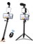 Bütün Set LED Dolgu Işığı Mikrofon Taşınabilir Tripod Canlı Video Telefon Tutucu Fotoğraf Selfie Sopa Kayıt Kolu Sabitleyici Bluetooth (Yurt Dışından) 1
