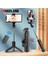 Selfie Çubuğu Taşınabilir Mini Selfie Çubuğu Katlanabilir Tripod Telefon Standı Tutucu Desteği Ios Android Için Kablosuz Bluetooth Uzaktan Kumanda Deklanşör (Yurt Dışından) 2
