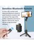 Selfie Çubuğu Taşınabilir Mini Selfie Çubuğu Katlanabilir Tripod Telefon Standı Tutucu Desteği Ios Android Için Kablosuz Bluetooth Uzaktan Kumanda Deklanşör (Yurt Dışından) 5