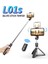L01S Yeni Kablosuz Bluetooth Selfie Çubuğu Tripod Uzaktan Deklanşör ile Katlanabilir Tripodlar Monopodlar Evrensel IPhone Android Telefonlar Için (Yurt Dışından) 5