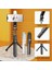 Siyah LED-70CM Uzatılabilir Tripod Cep Telefonu Için Kablosuz Bluetooth Selfie Çubuğu Dolgu Işığı ile Xiaomi iPhone Palo Selfie Için Uzaktan Kumanda (Yurt Dışından) 4