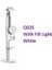 Q02S Beyaz Q02S 3'ü 1 Arada Esnek Dönen Selfie Çubuğu Tripod LED Dolgu Işığı Kablosuz Uzaktan Kumanda Selfie Çubuğu Mini Taşınabilir Selfie Çubuğu (Yurt Dışından) 1