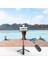 Tek Işıklı Siyah Roreta 2022 Yenı Ios Android Akıllı Telefon Için Dolgu Işığı Deklanşör Uzaktan Kumandalı Kablosuz Bluetooth Selfie Çubuğu Tripod (Yurt Dışından) 4