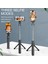 XT02-BLACK Yeni Kablosuz Bluetooth Selfie Çubuğu Taşınabilir Tripod Internet Ünlü Aracı Ios Android Telefon Için Dolgu Işığı ile Uzaktan Deklanşör (Yurt Dışından) 3