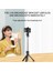 XT02-BLACK Yeni Kablosuz Bluetooth Selfie Çubuğu Taşınabilir Tripod Internet Ünlü Aracı Ios Android Telefon Için Dolgu Işığı ile Uzaktan Deklanşör (Yurt Dışından) 5
